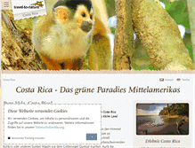 Tablet Screenshot of costa-rica.com