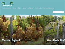 Tablet Screenshot of costa-rica.nu